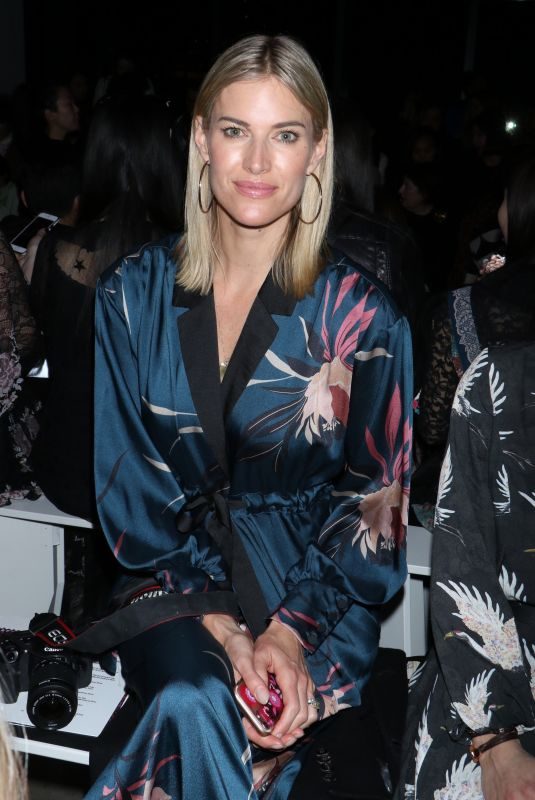 KRISTEN TAEKMAN at Anna Sui Fall/Winter 2018 Fashion Show at NYFW in New York 02/12/2018