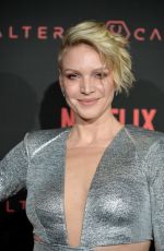 KRISTIN LEHMAN at Altered Carbon Premiere in Los Angeles 02/01/2018