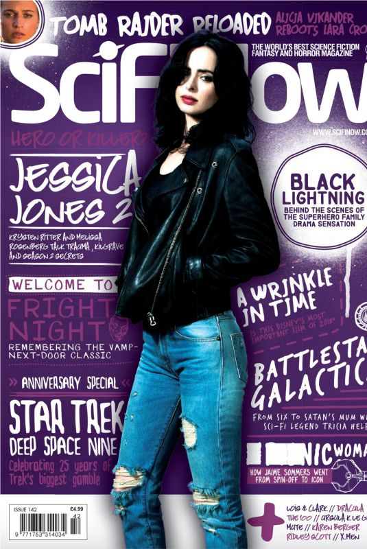 KRYSTEN RITTER in SciFiNow, February 2018 Issue