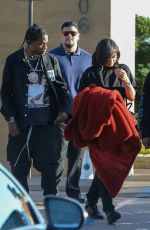 KYLIE JENNER and Travis Scott Leaves Nobu in Malibu 02/24/2018
