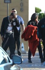 KYLIE JENNER and Travis Scott Leaves Nobu in Malibu 02/24/2018