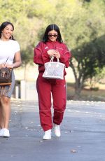 KYLIE JENNER Arrives at Starbucks in Los Angeles 02/12/2018