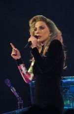 LADY GAGA Performs at Barclaycard Arena in Birmingham 01/31/2018