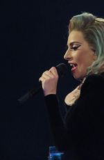 LADY GAGA Performs at Barclaycard Arena in Birmingham 01/31/2018