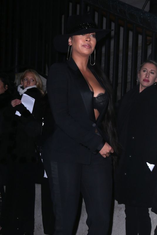LALA ANTHONY at Tom Ford Fashion Show in New York 02/08/2018