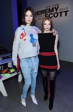 LARSEN THOMPSON at Jeremy Scott Fashion Show at NYFW in New York 02/08/2018