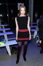LARSEN THOMPSON at Jeremy Scott Fashion Show at NYFW in New York 02/08/2018