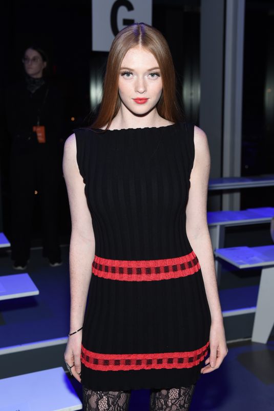 LARSEN THOMPSON at Jeremy Scott Fashion Show at NYFW in New York 02/08/2018
