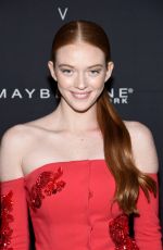 LARSEN THOMPSON at Maybelline New York x V Magazine Fashion Week Party in New York 02/11/2018