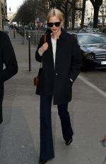 LAURA BAILEY Arrives at Ritz Hotel in Paris 02/26/2018