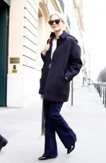 LAURA BAILEY Arrives at Ritz Hotel in Paris 02/26/2018