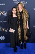 LAURA DERN at A Wrinkle in Time Premiere in Los Angeles 02/26/2018