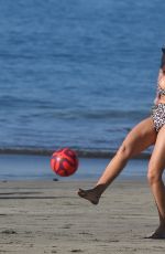LAURA SIMPSON in Bikini on the Beach in Spain 02/20/2018