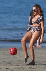 LAURA SIMPSON in Bikini on the Beach in Spain 02/20/2018
