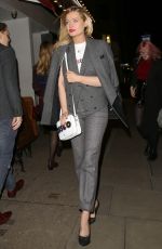 LAURA WHITMORE at Covent Garden 1st Birthday Party in London 01/31/2018