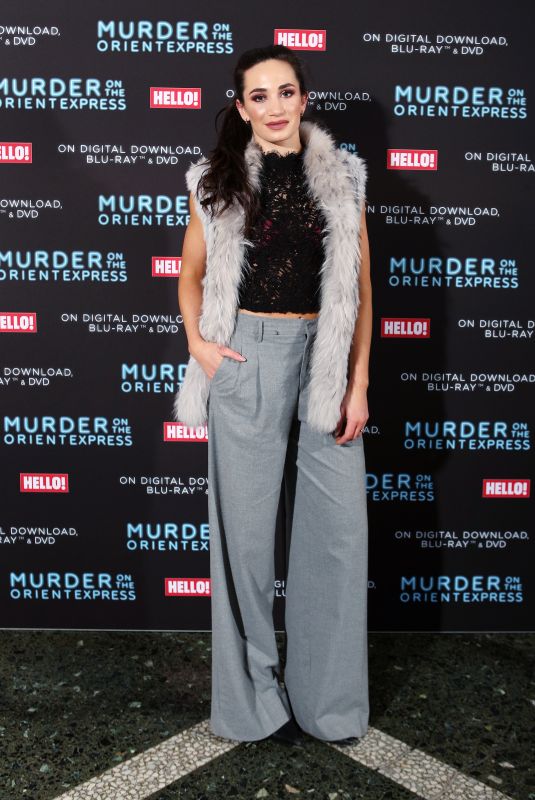 LAURA WRIGHT at Screening of Murder on the Orient Express to Celebrate Blu-Ray and DVD Release in London 02/26/2018