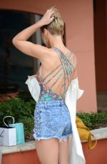 LAUREN HUBBARD Out Shopping in Miami 02/11/2018
