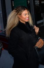 LAVERNE COX Arrives at AOL Build Series in New York 02/27/2018