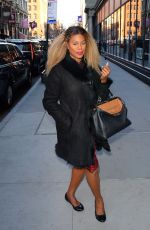 LAVERNE COX Arrives at AOL Build Series in New York 02/27/2018