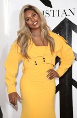 LAVERNE COX at Christian Siriano Fashion Show at NYFW in New York 02/10/2018