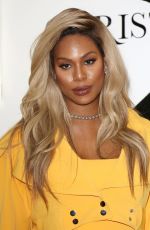 LAVERNE COX at Christian Siriano Fashion Show at NYFW in New York 02/10/2018