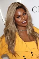 LAVERNE COX at Christian Siriano Fashion Show at NYFW in New York 02/10/2018