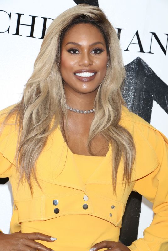 LAVERNE COX at Christian Siriano Fashion Show at NYFW in New York 02/10/2018