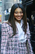 lDANIELLE HERRINGTON Leaves Good Morning America in New York 02/13/2018