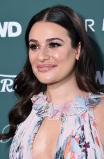 LEA MICHELE at CFDA, Variety and WWD Runway to Red Carpet Luncheon in Los Angeles 02/20/2018