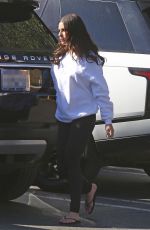 LEA MICHELE Out in Los Angeles 02/20/2018