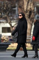 LEA MICHELE Out in New York 02/13/2018