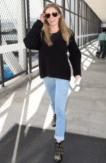 LEANN RIMES at LAX Airport in Los Angeles 02/20/2018
