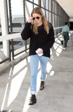 LEANN RIMES at LAX Airport in Los Angeles 02/20/2018