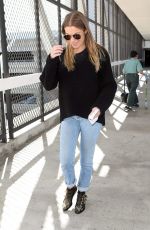 LEANN RIMES at LAX Airport in Los Angeles 02/20/2018