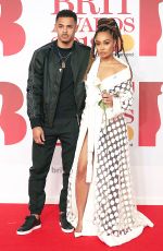 LEIGH-ANNE PINNOCK at Brit Awards 2018 in London 02/21/2018