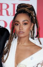 LEIGH-ANNE PINNOCK at Brit Awards 2018 in London 02/21/2018