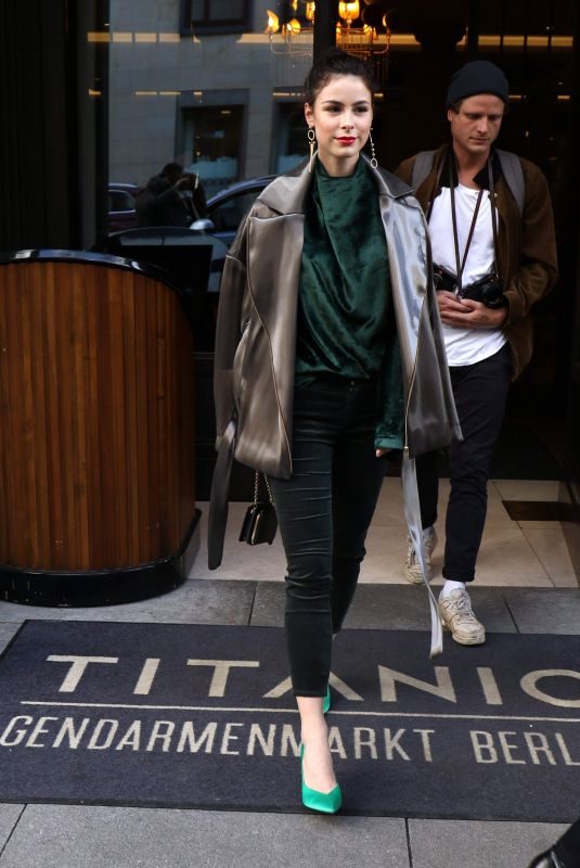 LENA MEYER-LANDRUT at L’Oreal Pop Up Store in Berlin 02/16/2018