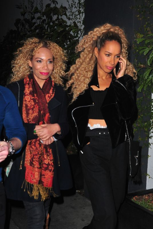 LEONA LEWIS at Dream Hotel in Los Angeles 02/25/2018