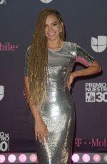 LESLIE GRACE at Premio Lo Nuestro Awards 2018 in Miami 02/22/2018