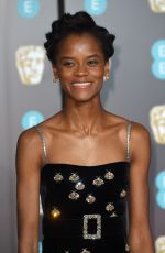 LETITIA WRIGHT at BAFTA Film Awards 2018 in London 02/18/2018