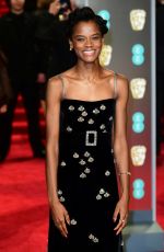 LETITIA WRIGHT at BAFTA Film Awards 2018 in London 02/18/2018