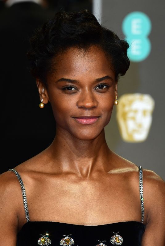 LETITIA WRIGHT at BAFTA Film Awards 2018 in London 02/18/2018