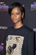 LETITIA WRIGHT at Black Panther Welcome to Wakanda NYFW Showcase in New York 02/12/2018