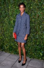 LETITIA WRIGHT at Charles Finch & Chanel Pre-bafta Party in London 02/17/2018