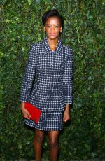 LETITIA WRIGHT at Charles Finch & Chanel Pre-bafta Party in London 02/17/2018