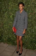 LETITIA WRIGHT at Charles Finch & Chanel Pre-bafta Party in London 02/17/2018