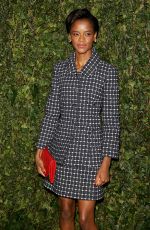 LETITIA WRIGHT at Charles Finch & Chanel Pre-bafta Party in London 02/17/2018