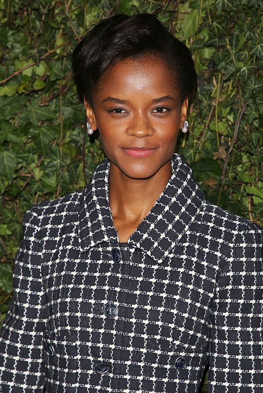 LETITIA WRIGHT at Charles Finch & Chanel Pre-bafta Party in London 02/17/2018