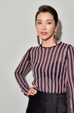 LI BINGBING at Giorgio Armani Show at Milan Fashion Week 02/24/2018