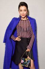 LI BINGBING at Giorgio Armani Show at Milan Fashion Week 02/24/2018